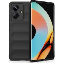 Newface Realme 10 Pro 5g Kılıf Optimum Silikon - Siyah