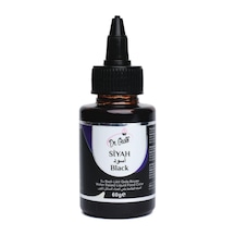 Su Bazlı Likit Siyah Gıda Boyası 60 G Pasta, Krem Şanti Ve Şeker Hamuru İçin Yoğun Renk Boyası