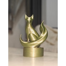Mini Tilki Minimal Ev Dekorasyonu İçin Hediyelik Dekoratif Obje Figür 13cm