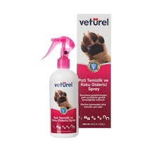 Veturel Kedi Ve Köpekler İçin Pati Temizleyici Ve Koku Giderici Sprey 300 Ml
