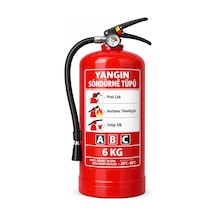 6 Kg Kkt Yangın Tüpü Dolap