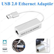 Lan Ağ Adaptörü USB to RJ45 Ethernet Çevirici Kablo