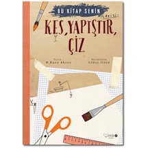 KesYapıştır Çiz-Bu Kitap Senin - Banu Aksoy - Redhouse Kidz Yayınları