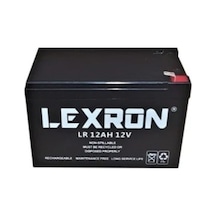 Lexron 12ah 12v Kuru Akü
