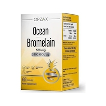 Ocean Bromelain 500 Mg 2400 Gdu/g 60 Kapsül