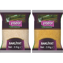 Yazar Pilavlık Pirinç 5 KG + Yazar Pilavlık Bulgur 5 KG