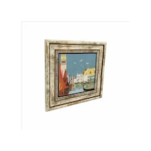 Venedik Görseli Baskılı Taş Tablo 25x25 765