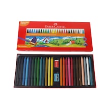 Mum Pastel Boya Erasable Crayons Karton Kutu Silinebilir Üçgen 11