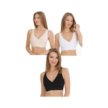 Par Lıngerıe Sporcu Emzirme Büstiyeri 3lü Set