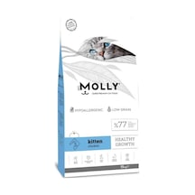 Molly Düşük Tahıllı Hypoallergenic Tavuklu Yavru Kedi Maması 15 Kg