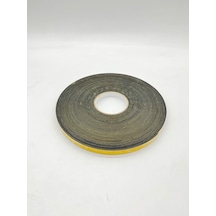 Contacall Epdm Kauçuk Kapı Pencere İzolasyon Bandı Yapışkan Sünger 2 Mm Kalınlık 15 Mm Genişlik 25 Metre Uzunluk / Epdm 2x15