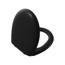 VitrA Memoria Klozet Kapağı Yavaş Kapanır Mat Siyah 106-083R009