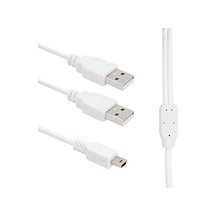 Parcbeny 8861 Usb 2xerkek - Mini Usb 5 Pin 2.0v 1.5 Metre V3 Kablo Usb 2 A Erkek -mini Usb 5pin Kablo