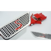 Mini Cooper S Çamurluk Yanı 3M 3D Logo Amblem 2 Li Set