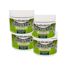 Çörek Otu Tohumu Yağı Karışımlı Büyük Boy Agrilar İçin Krem 4 Adet 150 Ml - Kas Eklem Kol Bacak Vücut Ağrıları İçin