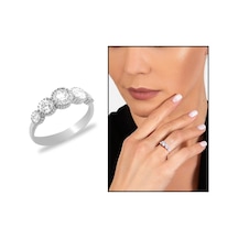 Starlight Diamond Zirkon Taşlı Gözyaşı Tasarım 925 Ayar Gümüş Kad (500124303)