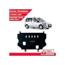 Peugeot Partner Tepee 2008-2018 Çelik Karter Muhafaza Çelik Koruma Sacı A+ Kalite Yerli Üretim