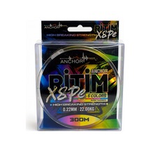 İp Örgü Misina - 8 Kat - Anchor Ritim X8 - 300mt - Ebruli - 0.22mm