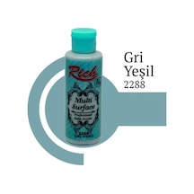 Rich Multi Surface 2288 Gri Yeşil Akrilik Boya 120 Cc - Elwm-293600 Renkli