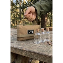 Utx Kamp Baharatlığı Dayanıklı Askeri Kumaş, Taşınabilir Kamp & Outdoor Baharat Çantası Çöl
