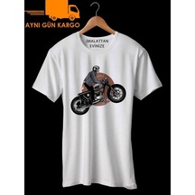 Cafe Racer Tasarım Baskılı Tişört Tshirt Ücretsiz Kargo (297085794)