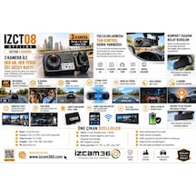 Izct08 Araç İçi Kamera