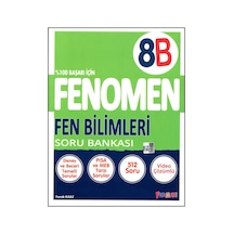 Fenomen 8. Sınıf Fen Bilimleri Soru Bankası B Serisi