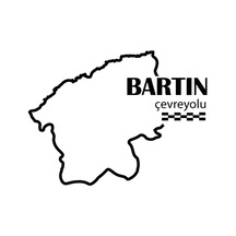 Bartın Çevreyolu Sticker-miyrem Oto-motor-laptop-duvar-dekor 12 X 9 Cm