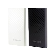 Onezero T5 2 Usb Port'lu 10000 Mah Kablosuzpowerbank Beyaz Al3950