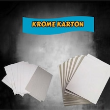 Orbak Kağıtçılık Krome Karton 21 x 29,7 A4 Ebatında 250 G 100 Adet