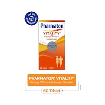 Pharmaton Vitality Ginseng G115 Multivitamin ve Mineraller 60 Tablet