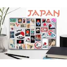 Japanese Art Sticker Seti Laptop Ajanda Notebook Tablet Telefon Defter Etiket Bullet Journal Diğer