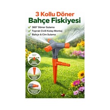 Dairesel Döner Fıskiye Kazıklı Bahçe Sulama Fıskiyesi Turbo Sprinkler Çim Bahçe Sulama Aparatı