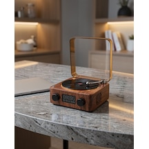 3 Fonksiyonlu Bluetooth Hoparlör Işıklı Saat Uuczzzgramafonspeaker-26