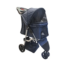 Tommy Evcil Hayvan Arabası 87x50x107cm Lacivert Max 20 Kg