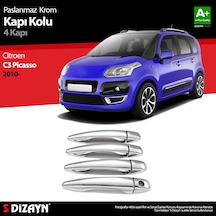 S-dizayn Citroen C3 Picasso Krom Kapı Kolu 4 Kapı 2010-2017