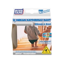 Boss Tape İç Mekan Şeffaf Pvc Kaydırmazlık Bandı Bt-10005