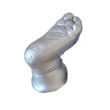 Küçük İzler 3 boyutlu bebek ayak izi heykeli seti