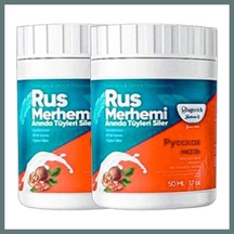 Bezos Süper Glegnd Turquoise 2 Adet Glegnd Ceviz & Ceviz Sütü Russ Merhemi 50 Ml Tüylere Krem Ventra