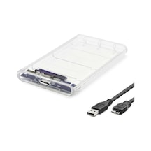 Hdd Kutu Usb3.0 Plastik Sata 2.5" Transparent Hdx1760