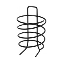 Tr 19 Cm Metal Saç Kurutma Makinesi Standı Spiral Tasarımlı Masaüstü Ve Duvar Tipi Fön Makinesi Tutucu Diğer