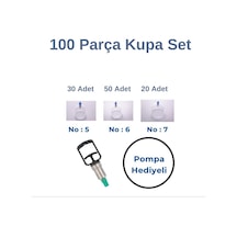 Kupasan Hacamat Kupası Seti 100'lü