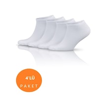 Pallmali Erkek Patik Çorabı 4'Lü 3113 Beyaz