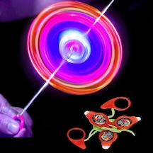 Vıp Renkli Led Işıklı Fırfır Kırmızı Fırfır Yeni Nesil Işıklı Oyuncak Red A Pull It To Top Spining