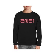 2Ne1 - Logo Siyah Çocuk Sweatshirt Siyah