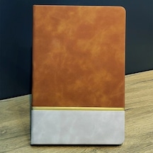 Hubrendy Emin Çizgili Deri Defter