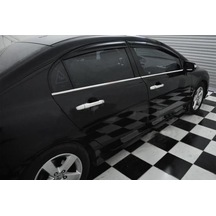 Honda Civic Uyumlu 2007- Krom Cam Çıtası
