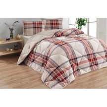 Merinos Comforter Yorgan Set 220x240 Anna Mavi Renkli