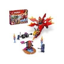 Kai Nin Kaynak Ejderha Savaşı 71815-4 Yaş Ve Üzeri Çocuklar İçin 4 Minifigür İçeren Yaratıcı Oyuncak Yapım Seti 120 Parça
