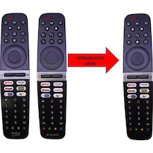 Beko Uyumlu Grundig 9 Serisi Android Tv Kumandası Ses Komutlu